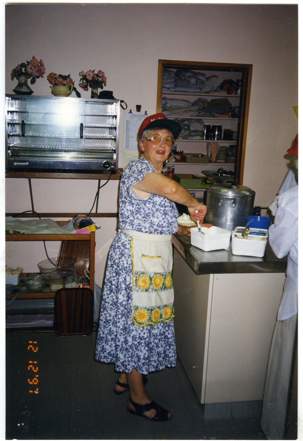 "Friday Lunch," by chief cook Joy Withington, 1997