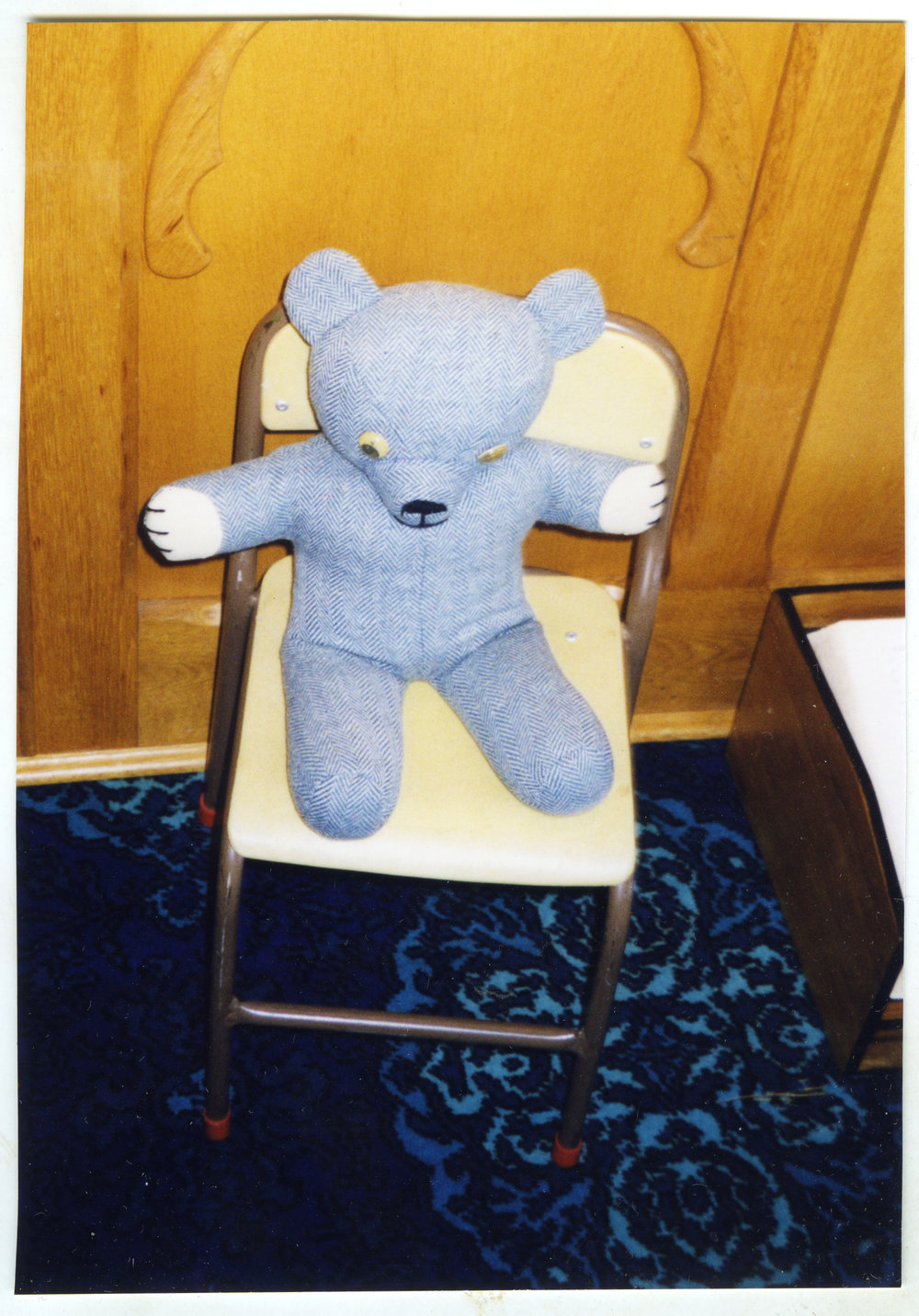"One Bear," part of the Whimp family, St. Enoch's Church