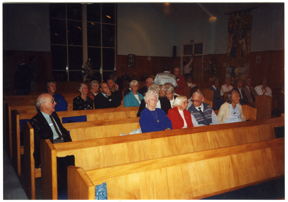 Congregation at St. Enoch's Church 