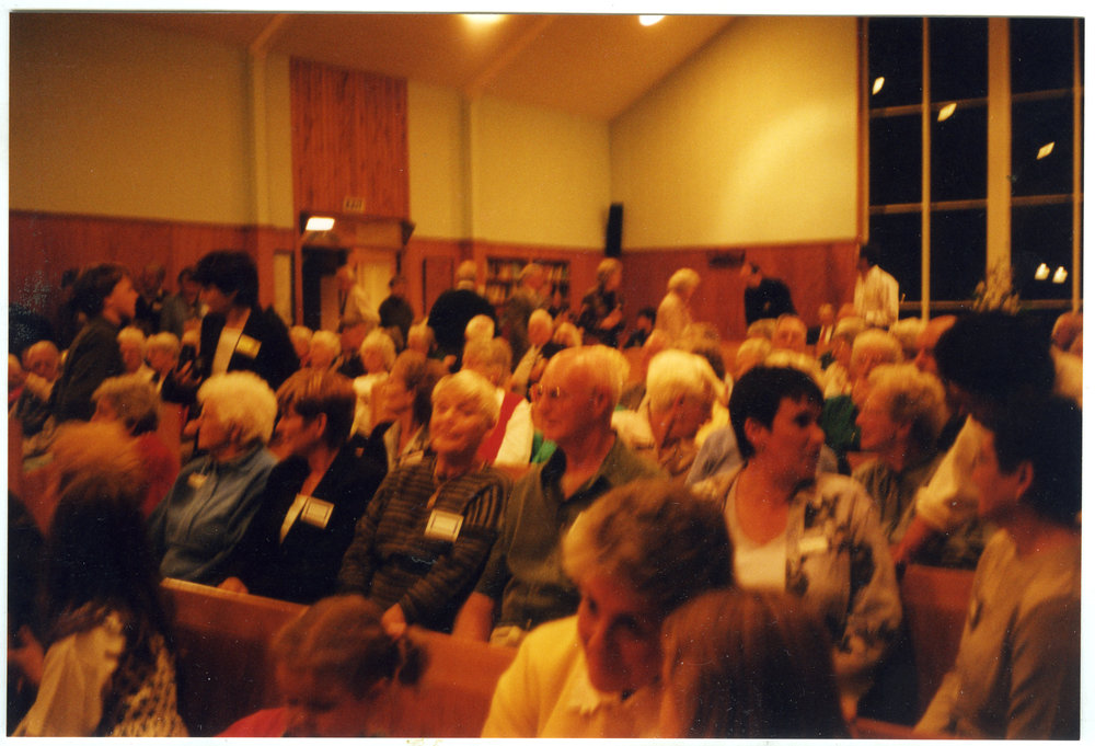 Congregation at St. Enoch's Church 