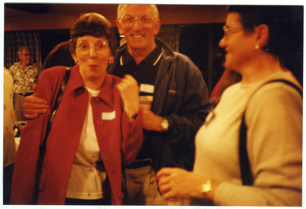Olga Piri, Jim Piri and Lynn Goodger, St. Enoch's Church