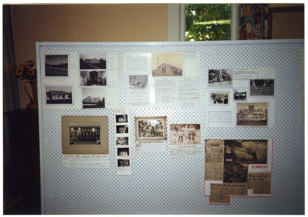 Display board, St. Enoch's Church