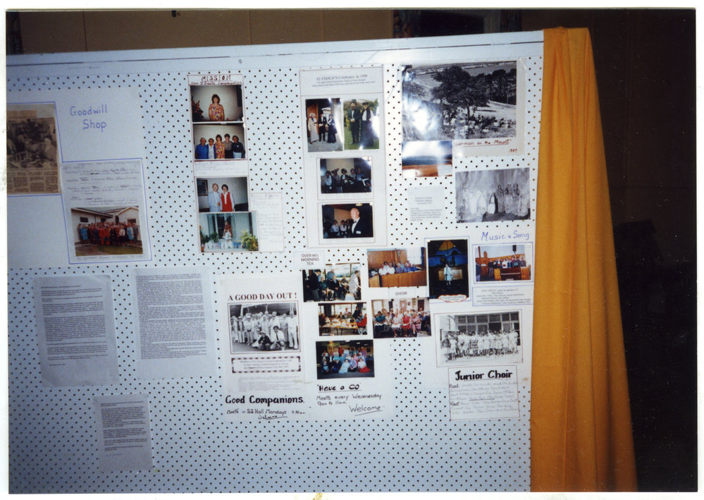 Display board, St. Enoch's Church