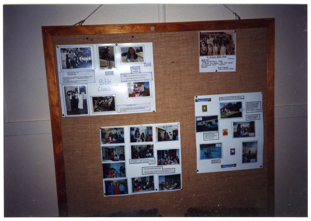 Display board, St. Enoch's Church