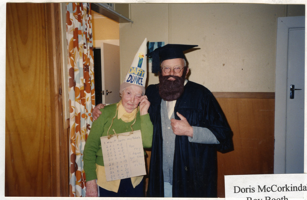 Doris McCorkindale and Roy Booth, St. Enoch's Church