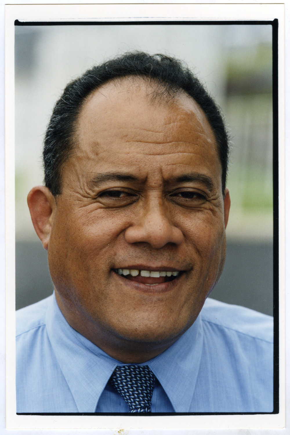 Reverend Asora Amosa, portrait, 2001