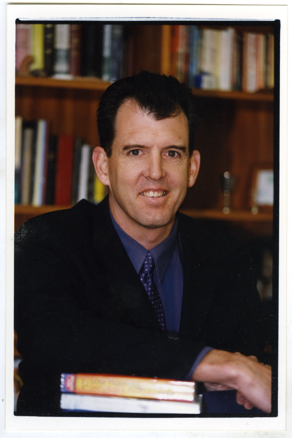 Reverend Andrew Bell, portrait, 2002