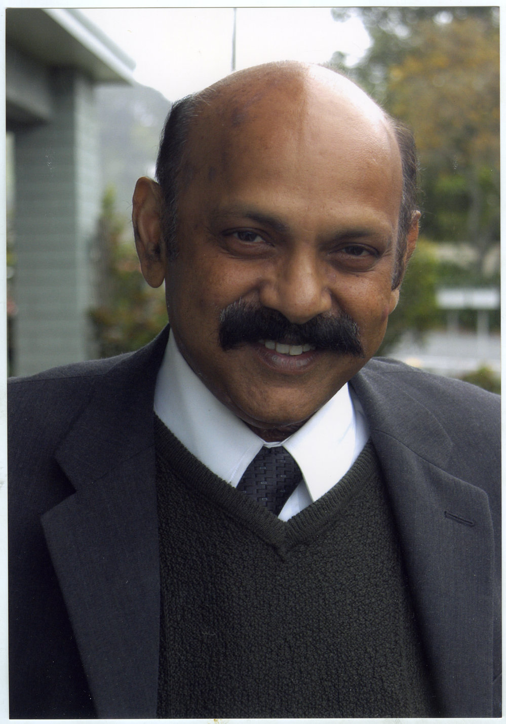 Doctor Silas Charles, portrait, 2004