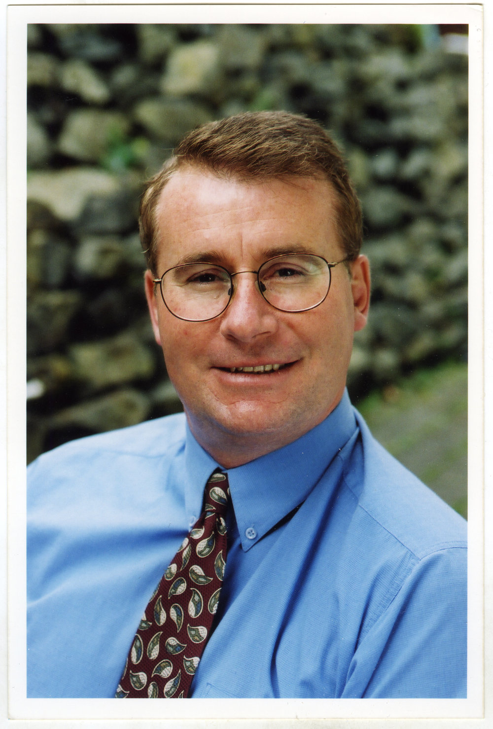 Reverend Neville Emslie, portrait, 2001