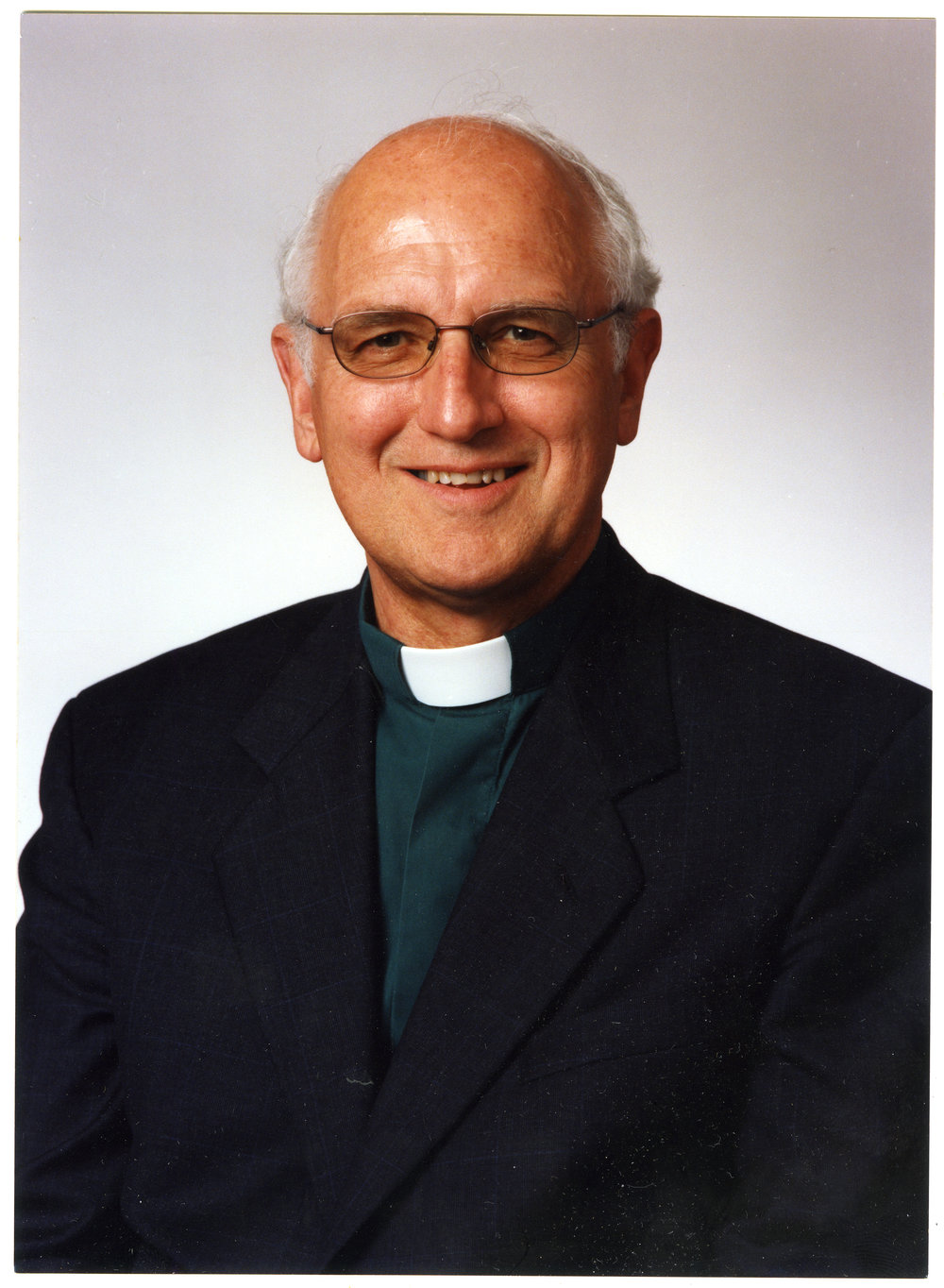 Very Reverend Bruce Hansen, portrait, 2002