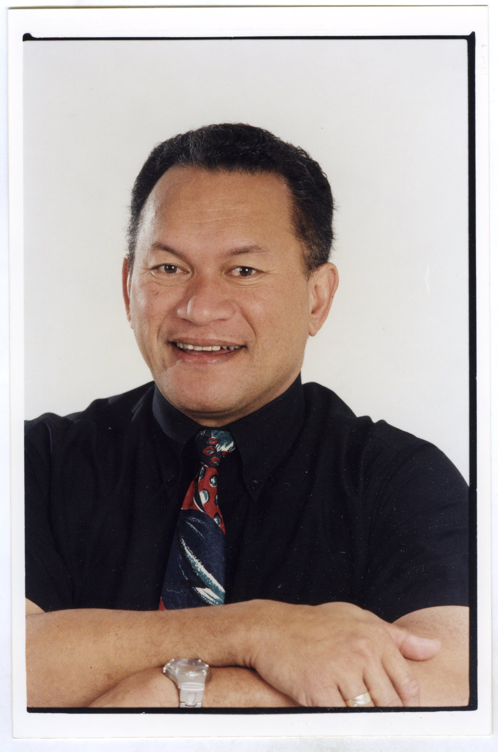 Reverend Don Ikitoelagi, portrait, 2002