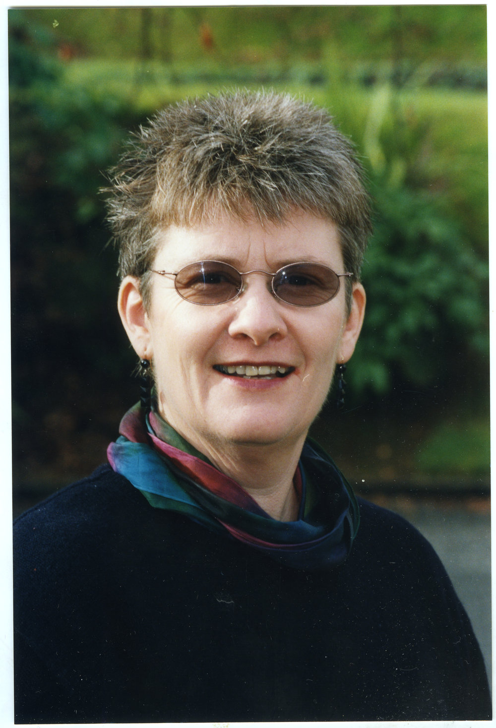Reverend Helen Harray, portrait, 2001
