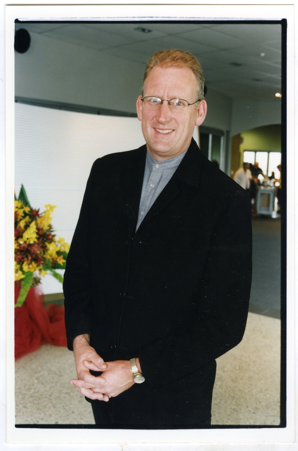 Reverend Andrew Norton, portrait, 2002