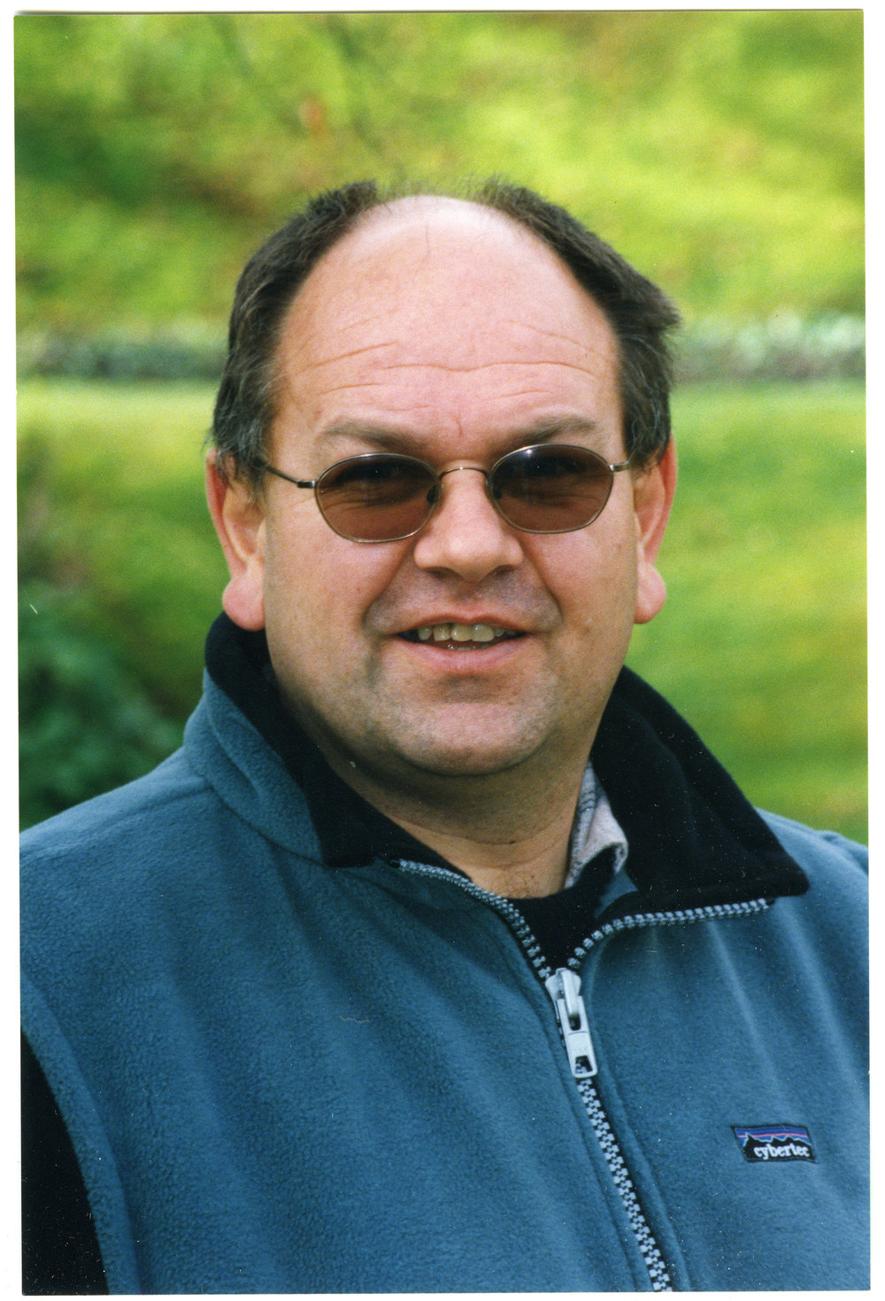 Reverend John Parkes, portrait, 2001