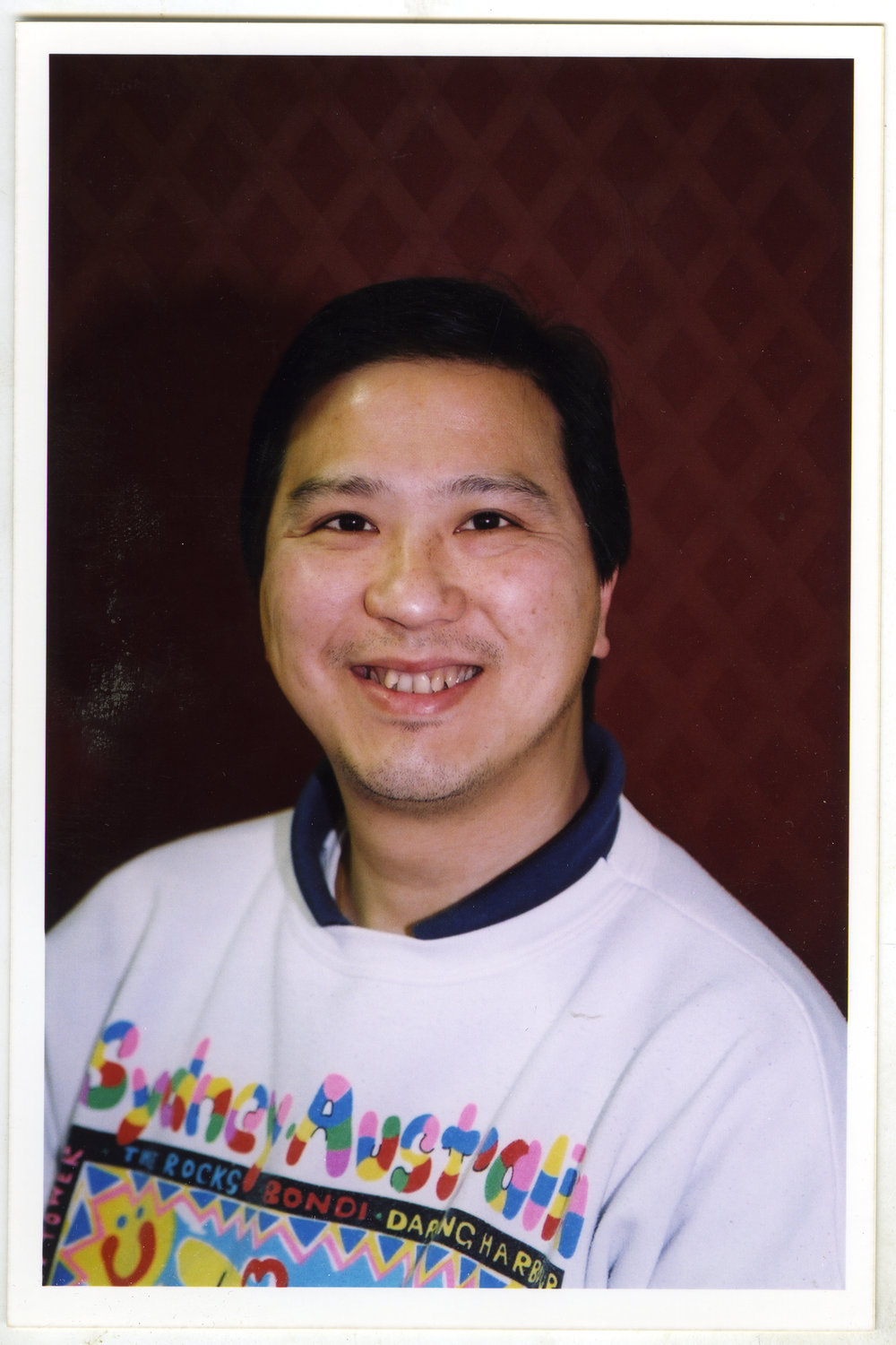 Reverend Johannes Suwantika, portrait, 2002