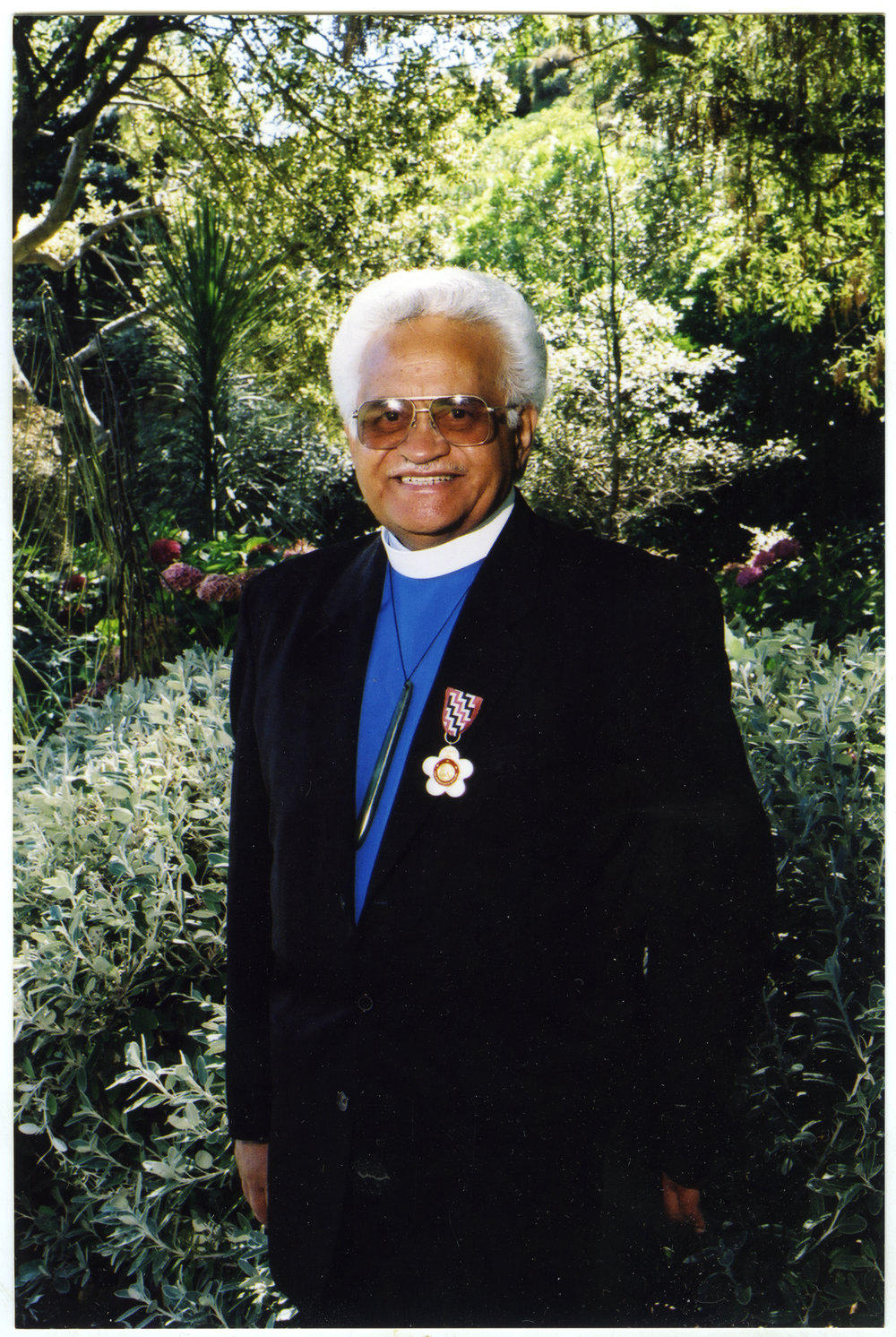 Very Reverend Tame Takao, portrait, 2001