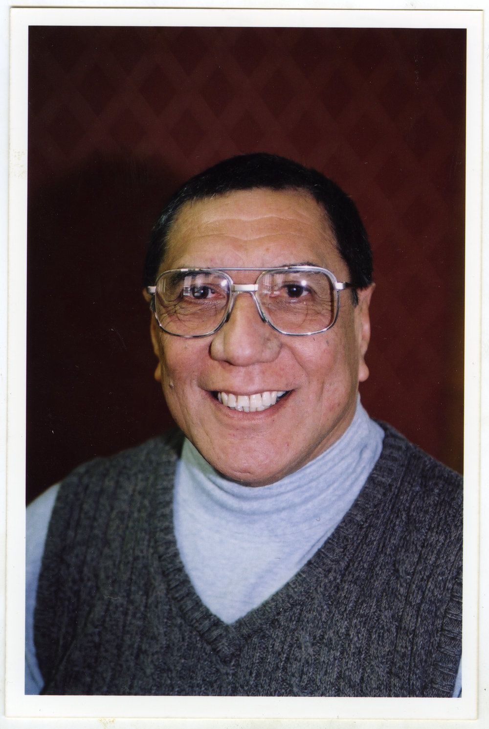Reverend Timote Turu, portrait, 2002