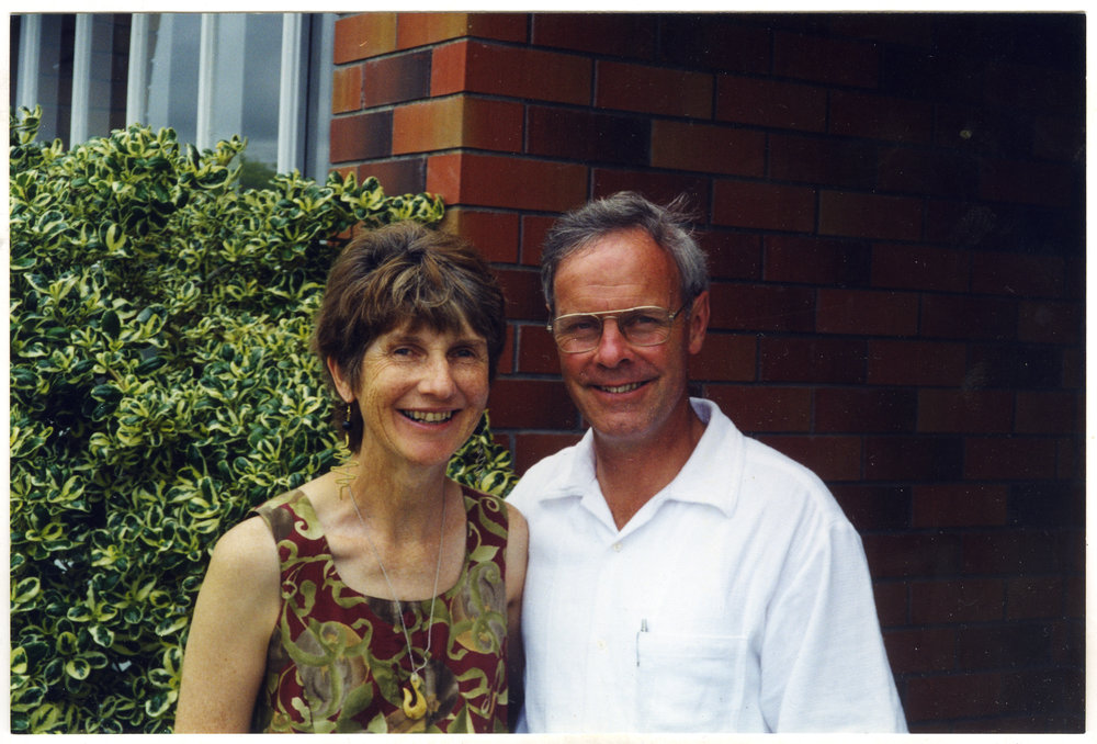 Very Reverend Robert Yule and wife Christina Yule, 1998