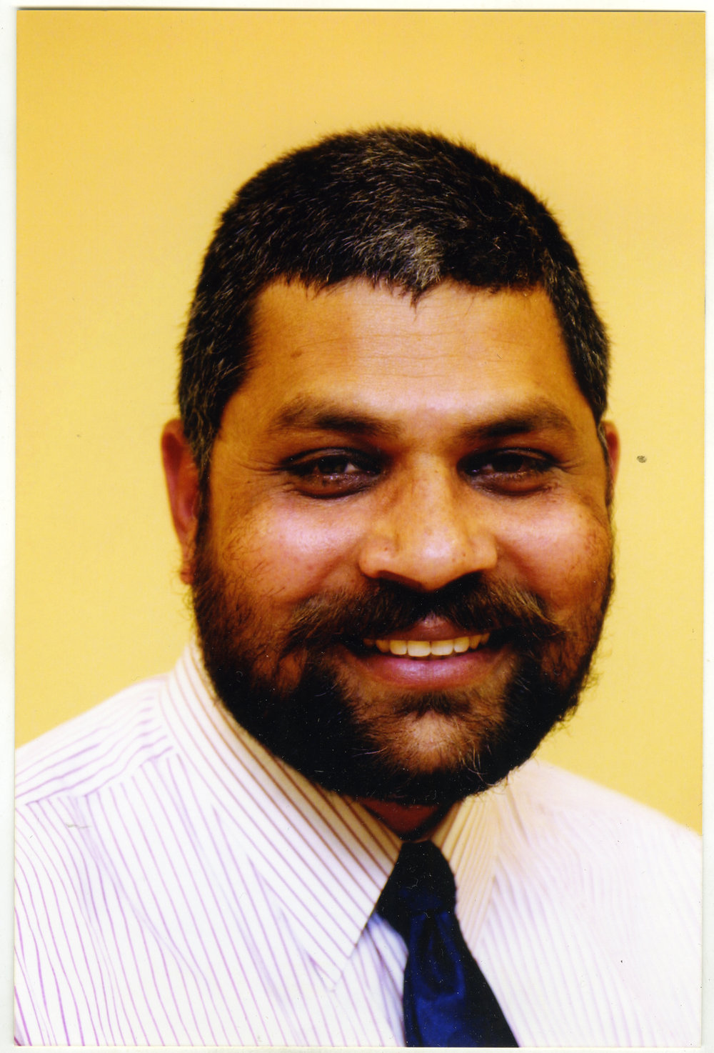Reverend Noel Khokar, portrait 