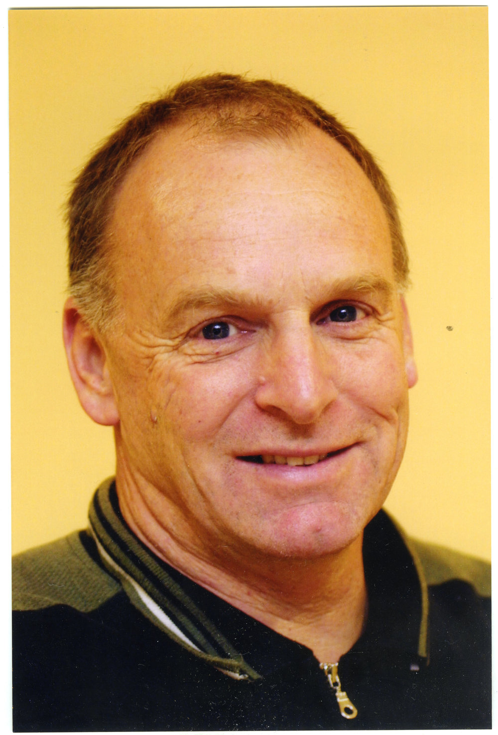 Reverend Michael Uttley, portrait 