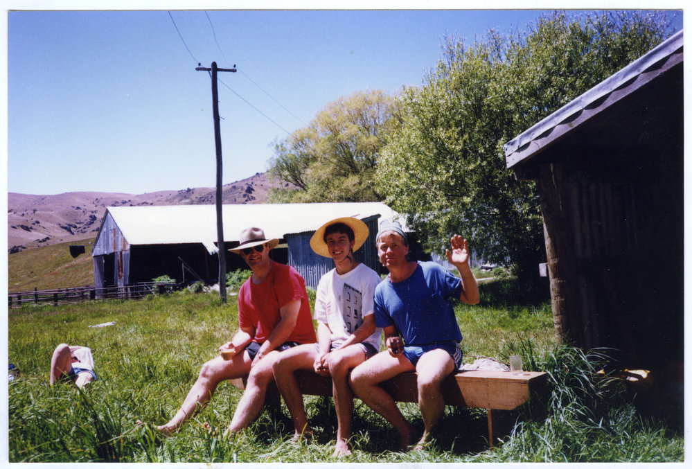 "Three little cuties," Nevis Camp, 1993