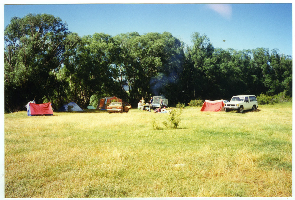 Youth Group camp, Gravelly Gully, 1995