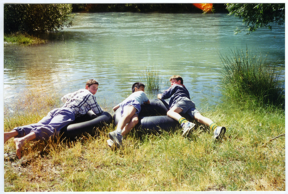 Youth Group camp, Gravelly Gully, 1995