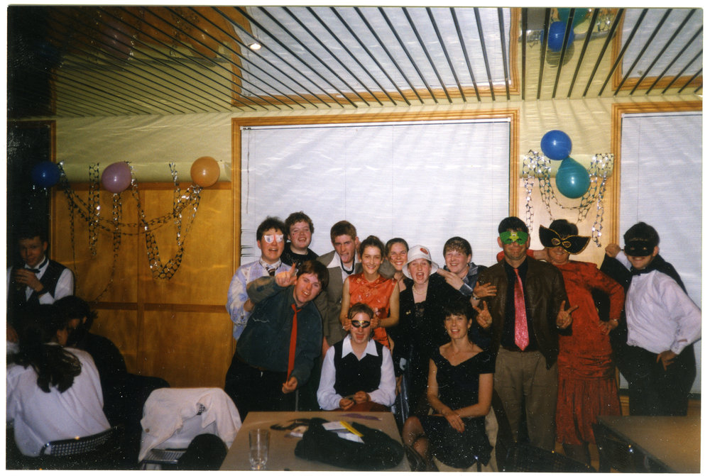 Masquerade Ball, Cromwell Church, 1996 
