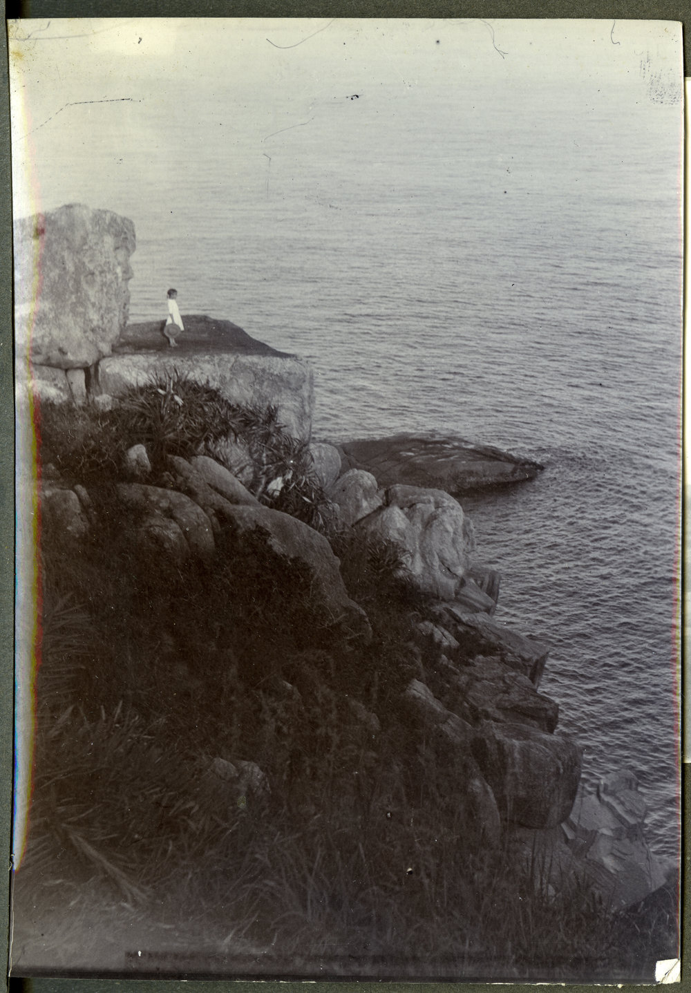 Coastal scene at Cheung Chau, 1915