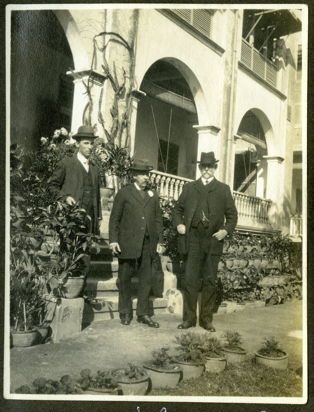 Visit of Reverend Hewitson and Doctor Gibson to Canton, 1916