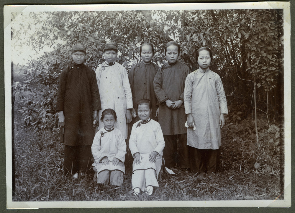 Students at the True Light Seminary, 1910