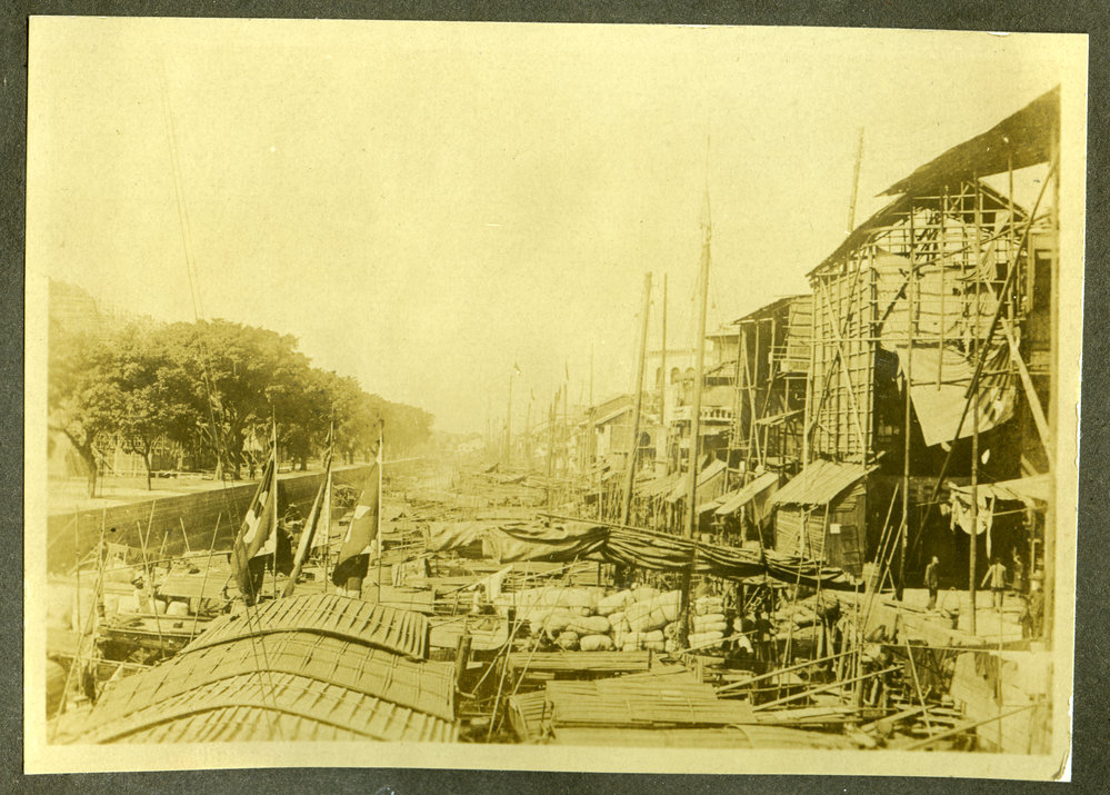 "Canal, Canton," Canal in Shameen