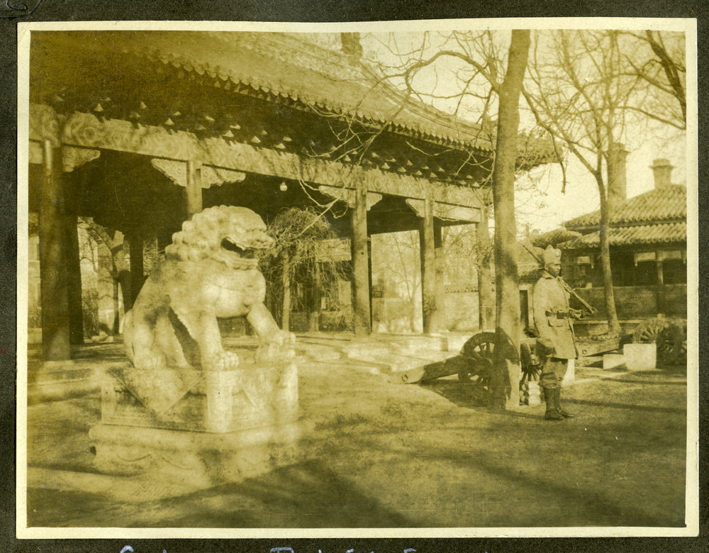 Entrance to British Legation, 1916