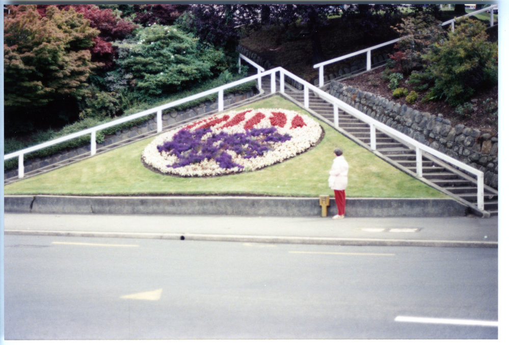 The Burning Bush floral display