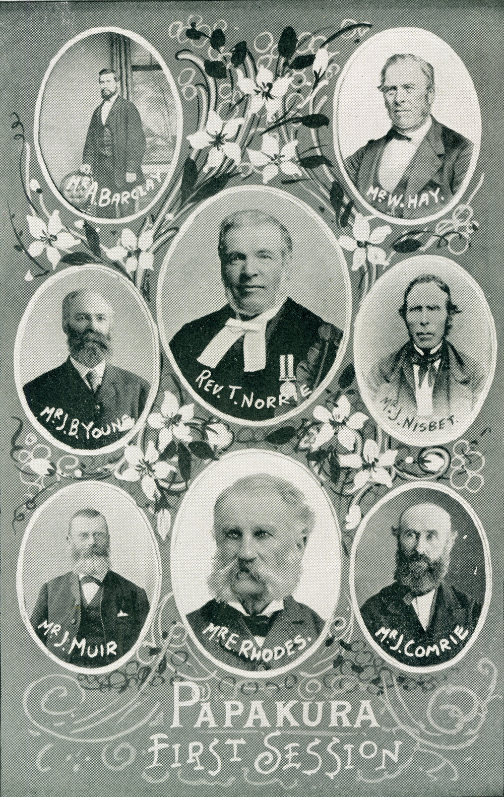 First session of Papakura Church