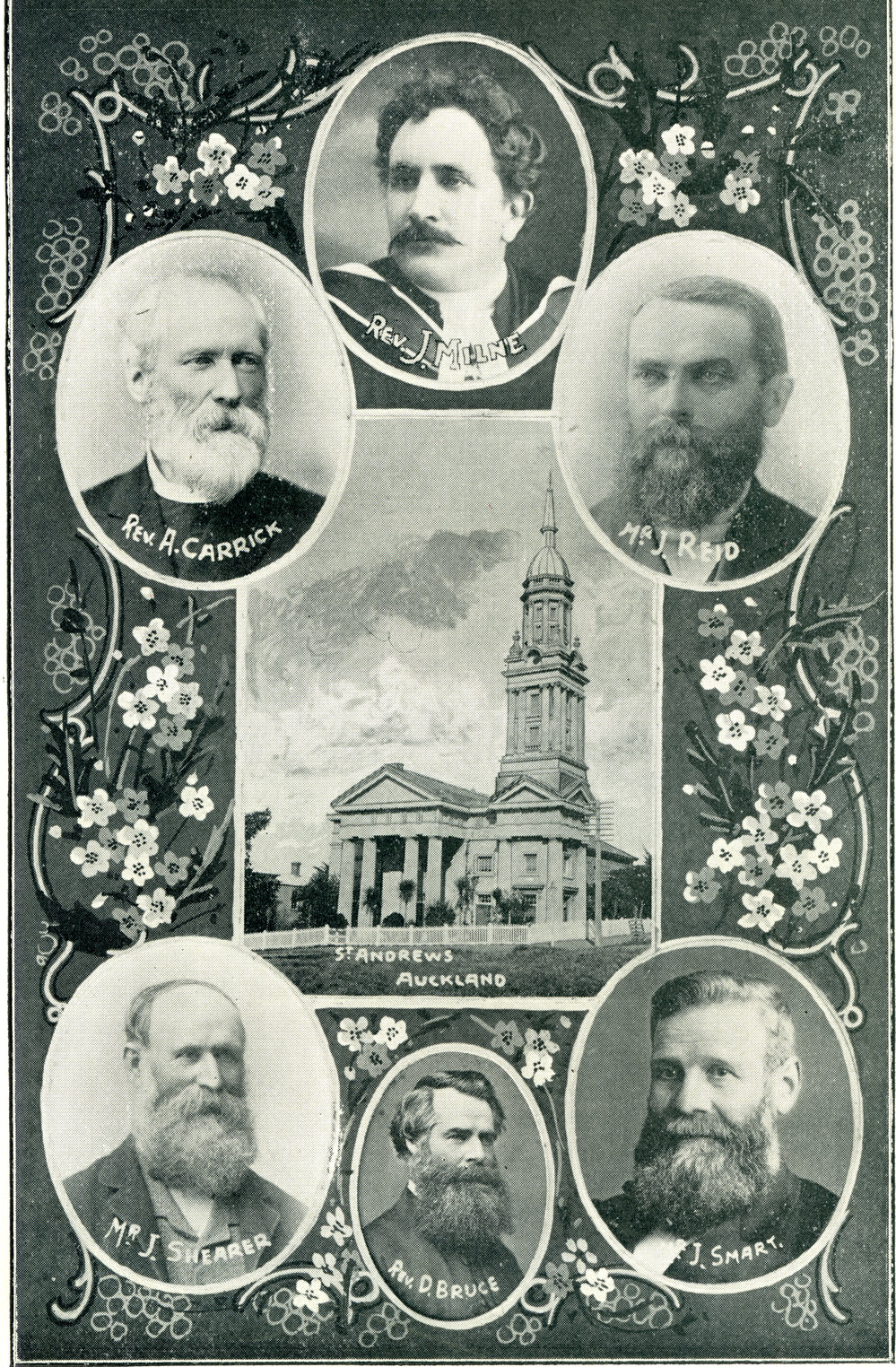 Church and ministers of St. Andrew's, Auckland