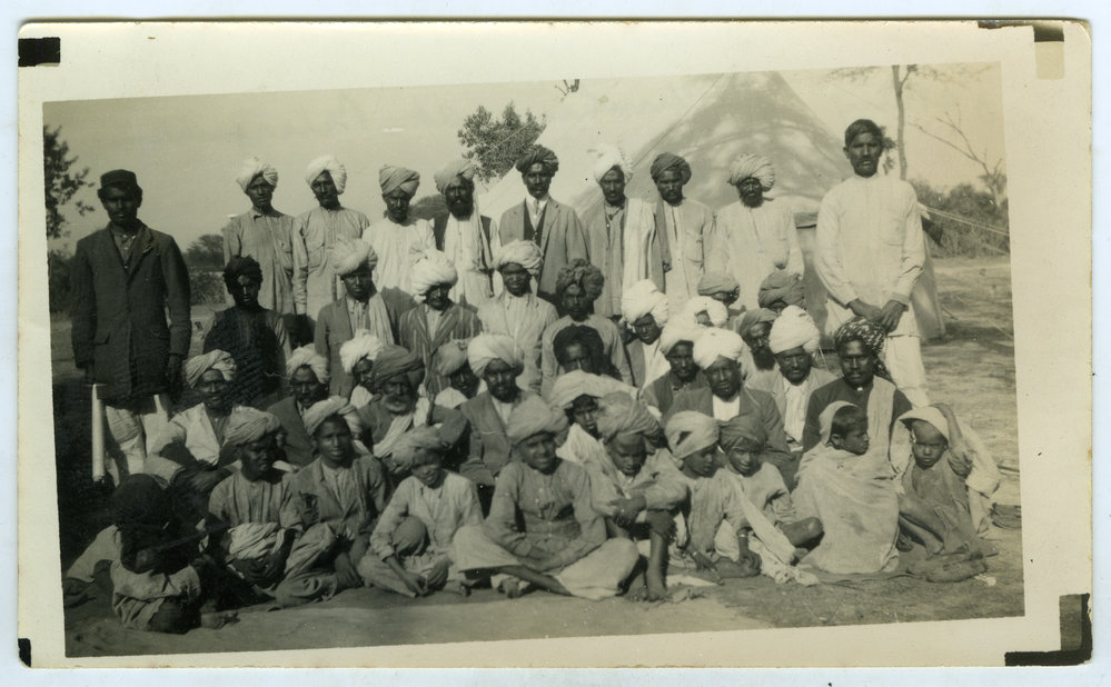 A gathering of Christians at Biluspur