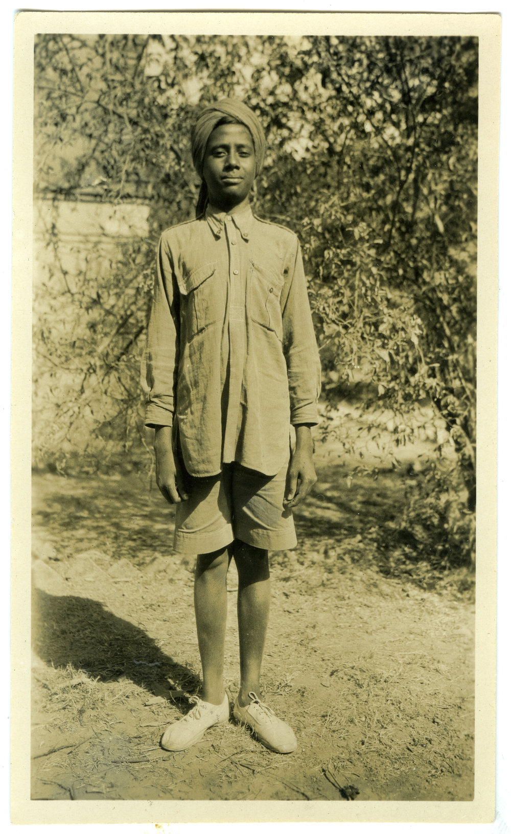 Unidentified Indian man