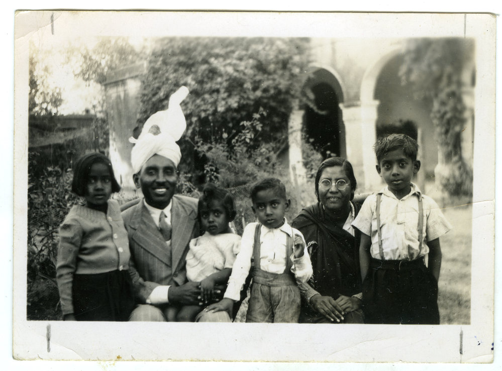 Unidentified Indian family