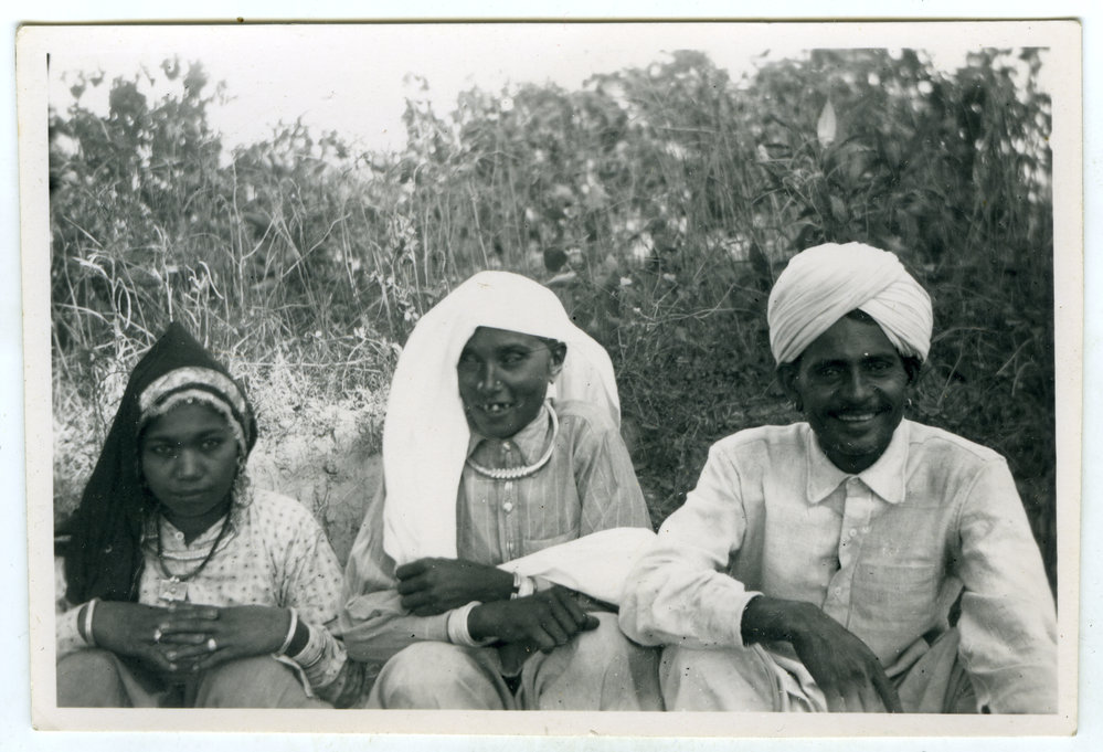 Three unidentified Indians