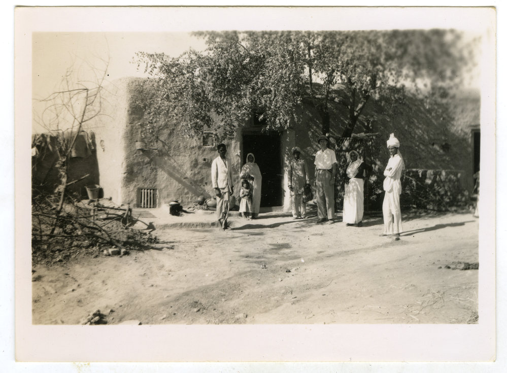 Unidentified village scene