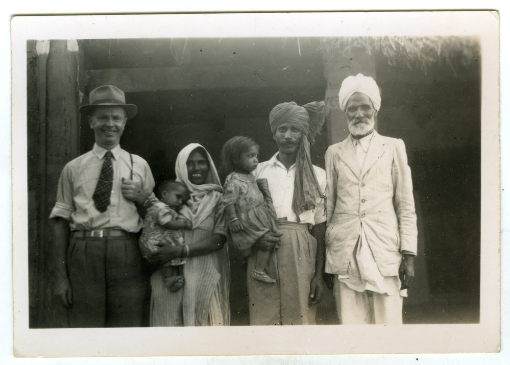 Reverend J. S. Murray and unidentified Indians