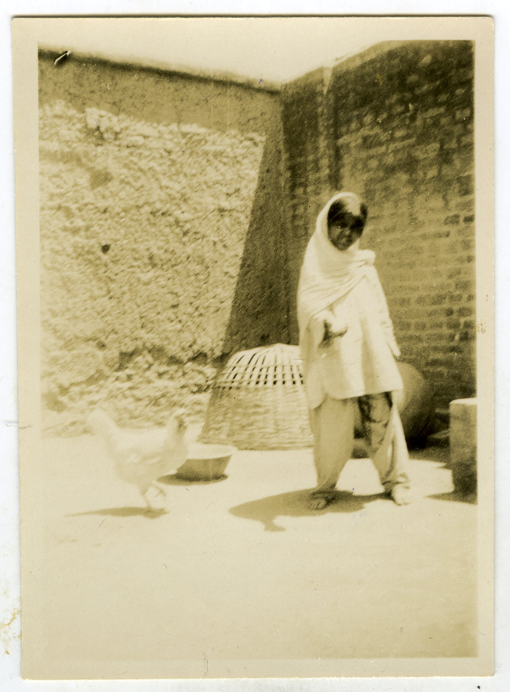 Unidentified Indian girl