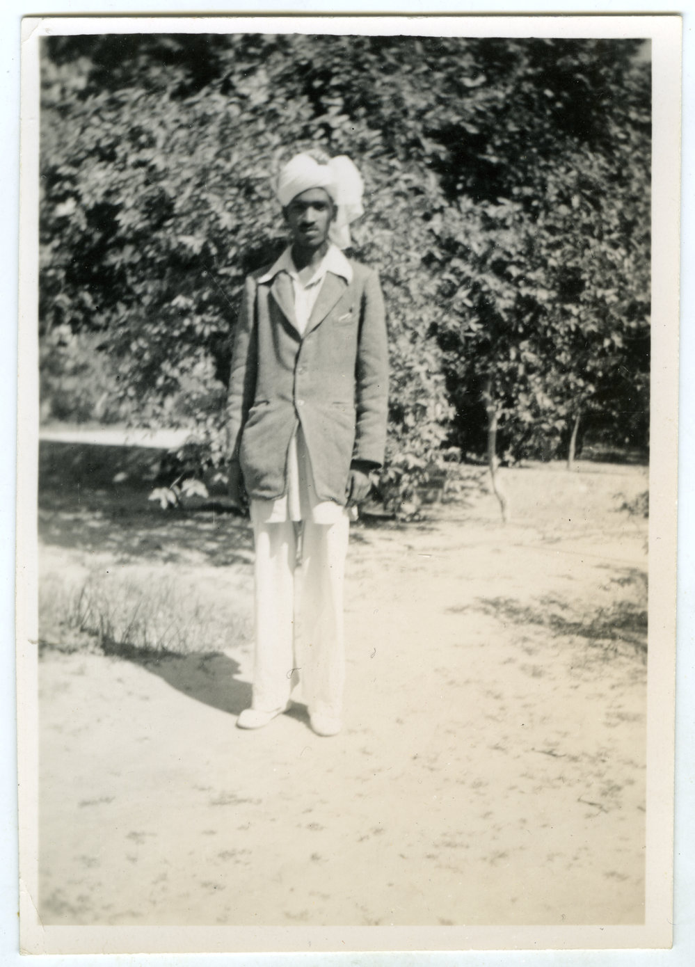 Unidentified Indian Man
