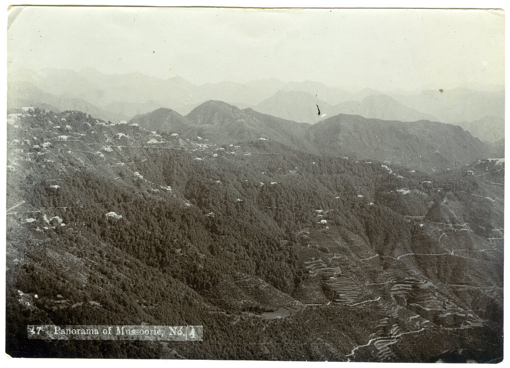 Panorama of Mussoorie