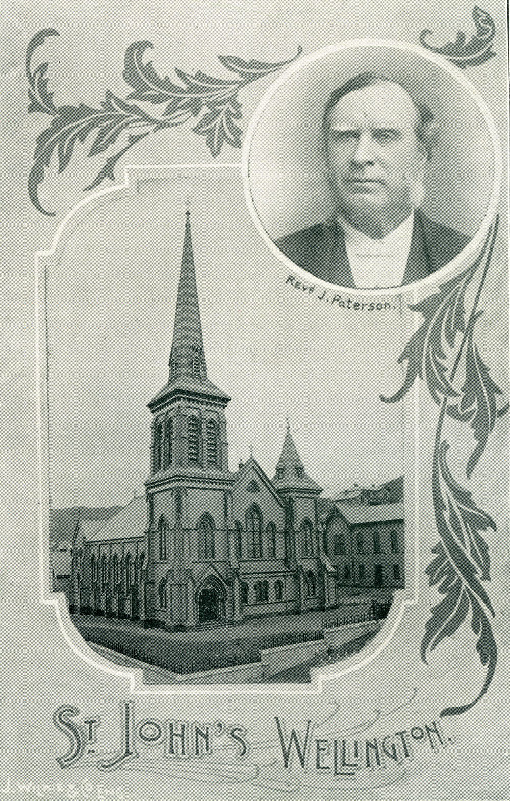 St. John's Church, Wellington and Rev. J. Paterson