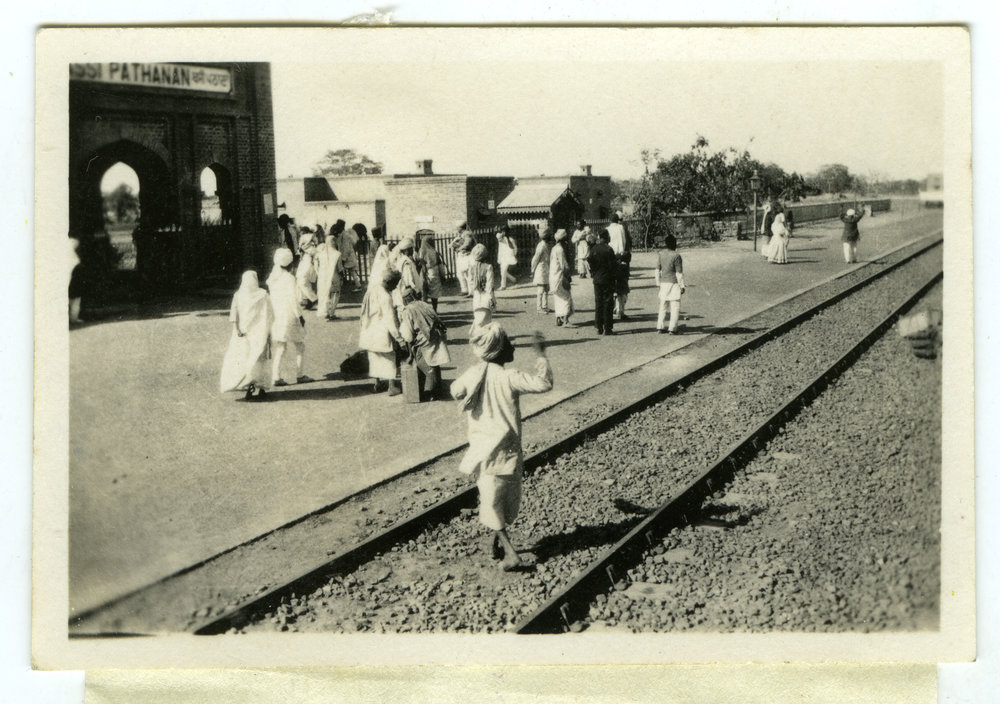 "An India railway station in the Punjab"