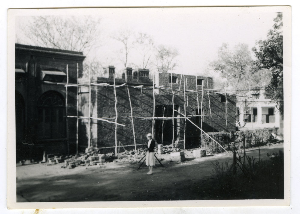 Sterilising and X-ray rooms under construction