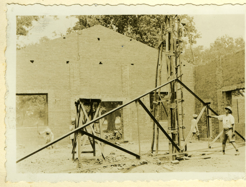 Construction of a school building