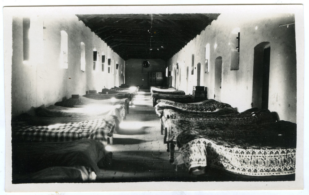 "The dormitory where the boys sleep"